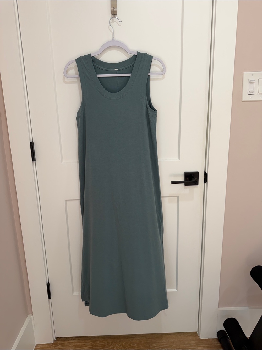lululemon athletica Sleeveless Maxi Dress in Sage Green